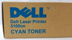 Dell Cyan Toner Cartridge 5100cn - Image 3