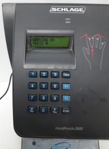 Schlage Biometric Hand Scanner System HandPunch 3000 - Image 8