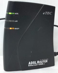 eTEC ADSL Modem Router PT-3810