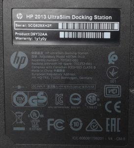 HP Ultraslim Docking Station D9Y32AA - Image 3