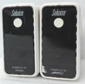 Solwise Home Plug PL-200-AV-TWIN - Joblot x2
