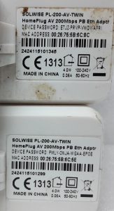 Solwise Home Plug PL-200-AV-TWIN - Joblot x2 - Image 3
