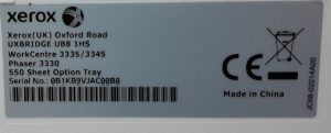 Xerox Printer Paper Tray Phaser 3330 - Image 3