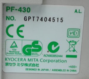Kyocera Mita Paper Tray PF-430 - Image 3