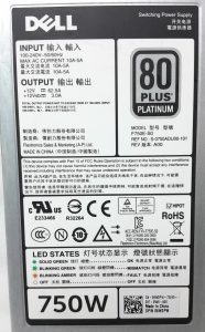 Dell 750W Power Supply Unit (PSU) F750E-S0 - Image 3