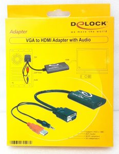 Delock VGA to HDMI Adapter With Audio 62408 - Image 2