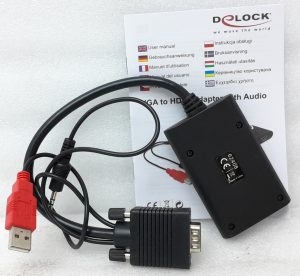 Delock VGA to HDMI Adapter With Audio 62408 - Image 4