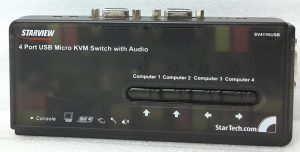 Starview Slim KVM Switch SV411KUSB