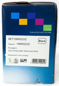 Eco Black Toner Cartridge BET106R02232 - Image 3