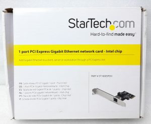 Startech .com 1 Port PCI Express Gigabit Ethernet Network Card - Intel Chip ST1000SPEXI - Image 3