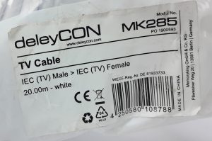 Deleycon TV Cable MK285 - Image 3