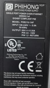 Phihong PoE Adapter POE21U-1AF - Image 3