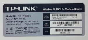 TP-Link Wireless N ADSL2+ Modem Router TD-W8960N - Image 3