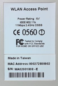 Pheenet IEEE 802.11b WLAN Access Point WA02001808 - Image 3