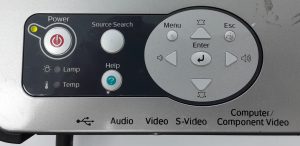 Epson VGA Projector with 309 Lamp Hours Used EMP-760 - Image 7