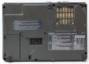 Epson VGA Projector with 309 Lamp Hours Used EMP-760 - Image 4