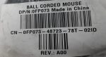 Dell Ball Corded Mouse 0FP073 - Joblot x7 - Image 3