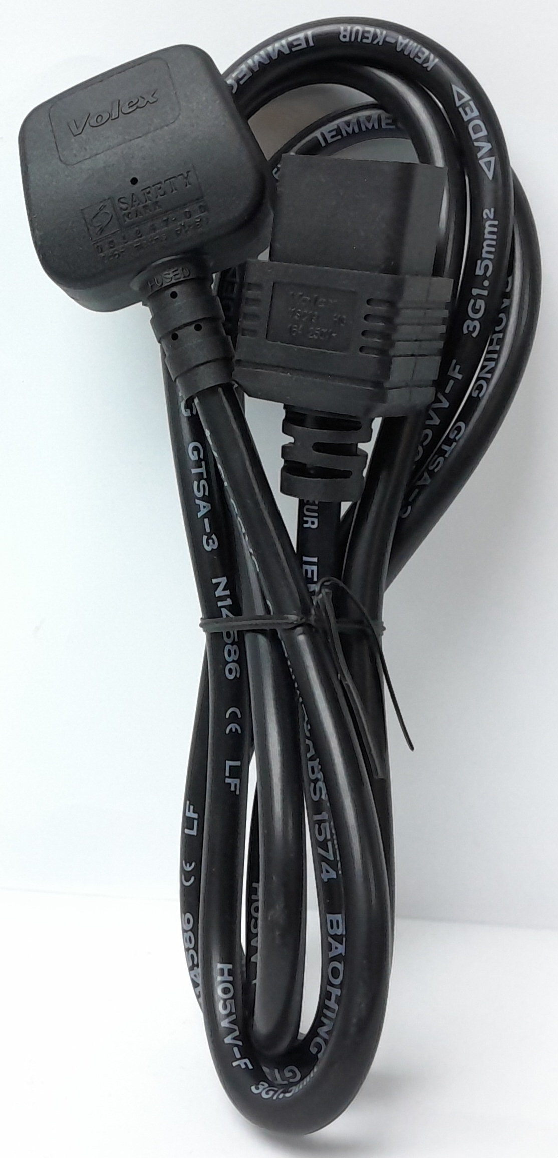 20250629_232506 Volex C19 Power Cable DP/N 0X2926 - Joblot x5 - Image 1