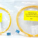 Duplex Patchcord 2mm 005-924-020-01B - Joblot x2
