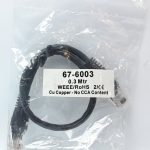 0.3m WEEE/RoHS Cable 67-6003 - Joblot x10