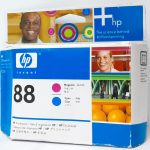 HP Magenta & Cyan Ink Cartridge 88 (C9382A) - Expiry: May 2008