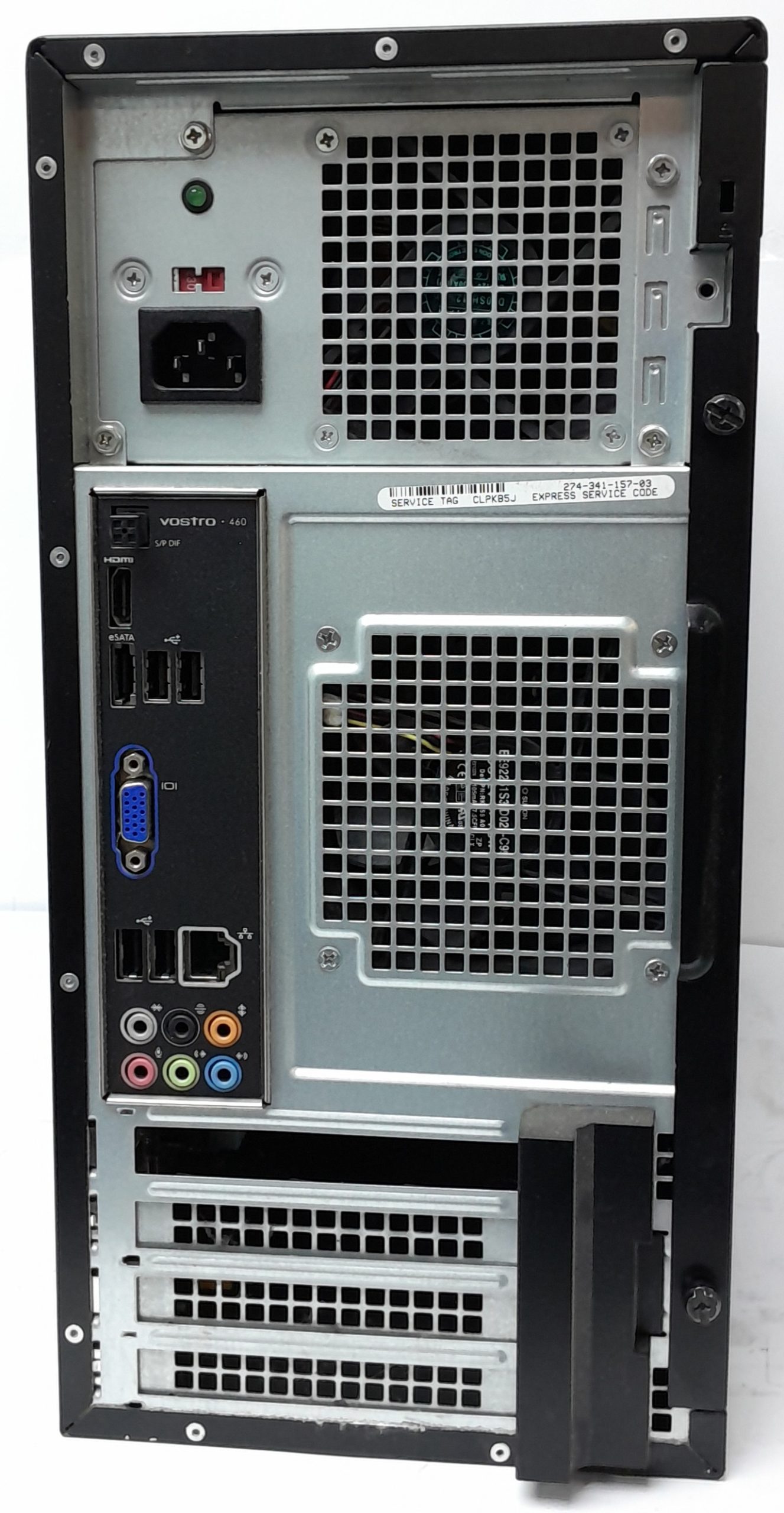 Dell Windows Desktop PC Vostro 460 – i7-2600 @ 3.4 – 4GB RAM