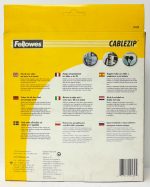 Fellowes Cable Zip Management System 20Mmx2m Black  - JL x2 994395 - Image 6