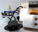 Brother HL-5460DN Power Supply PCB LV0825001 - Image 5