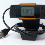 USB Orange Webcam