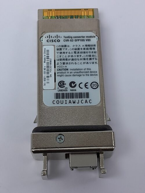Cisco Cvr-x2-sfp10g Vo3