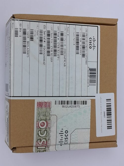 Cisco Cvr-x2-sfp Vo2