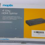 Maplin 4 Way Hdmi Splitter
