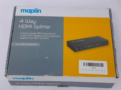 Maplin 4 Way Hdmi Splitter