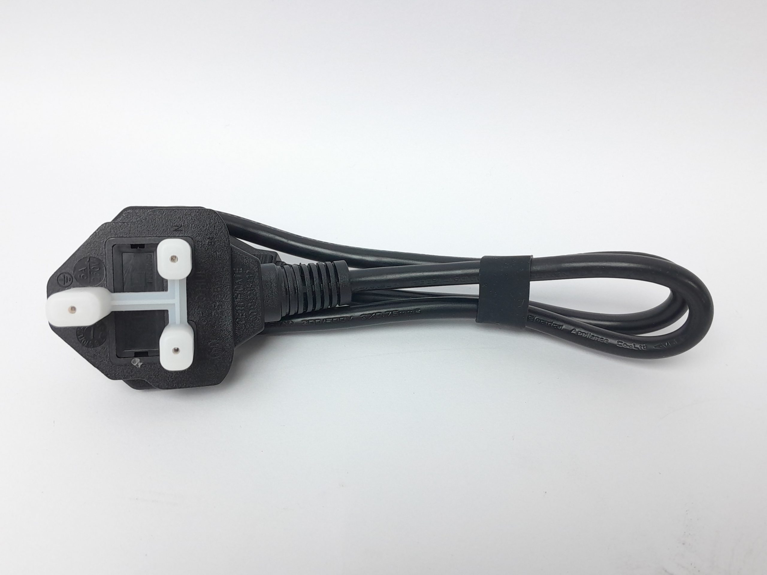 Unbranded Uk 3-pin Plug Ac / Clover Leaf Lead Cord