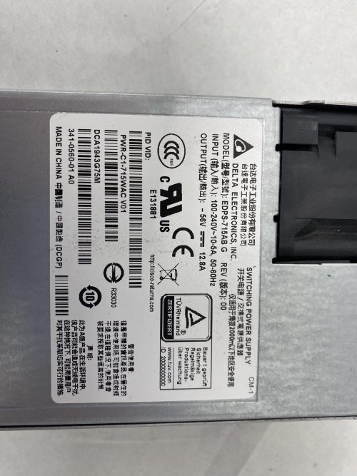 Delta Cisco Pwr-c1-715wac V01