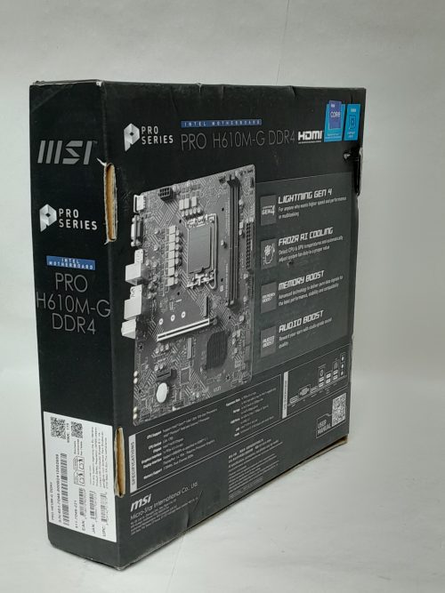 Msi Pro H610m-g Ddr4