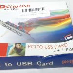 Pci To Usb 4+1 Port Card