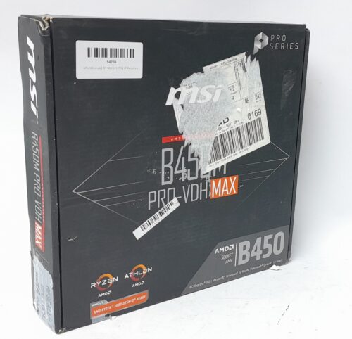 Msi B450pro-vdh Max