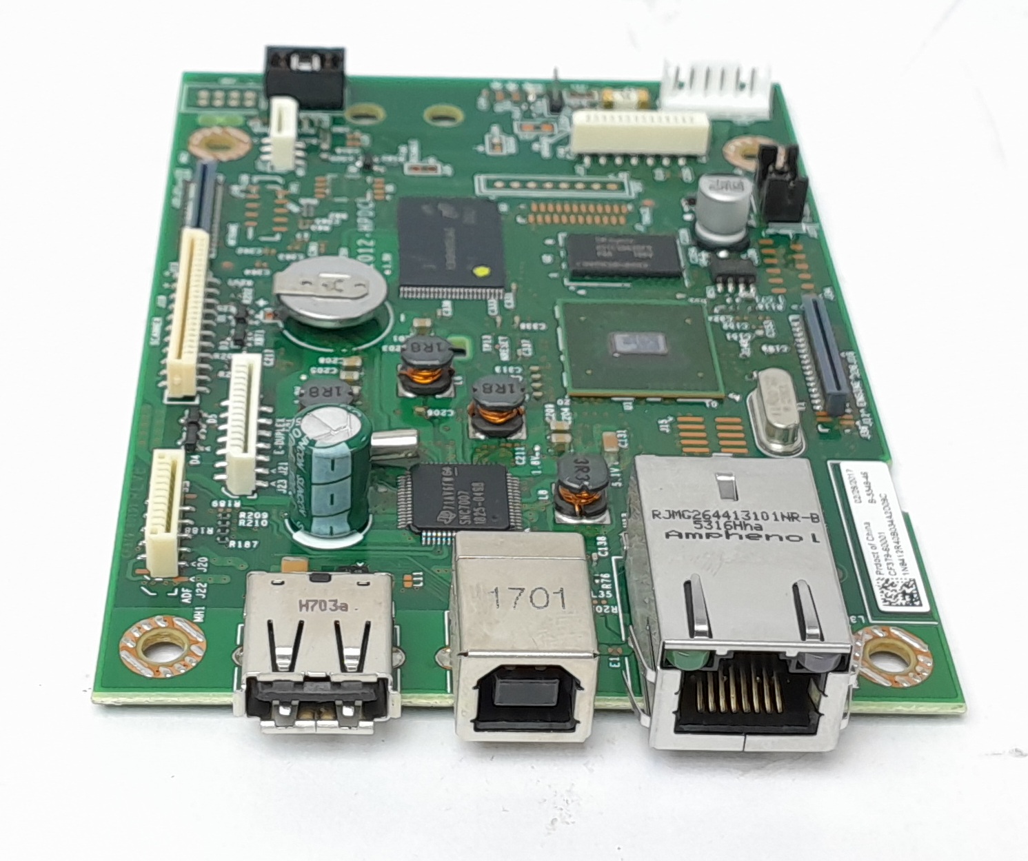 HP_LASERJETPROMFPM477FDW_NetworkBoard_1.jpg HP LASERJET PRO MFP M477FDW CF379-60003 Network Board #41373