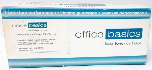 Office Basics Canon Fx3 Series