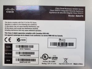 Cisco ISA570 Security Appliance - Image 6