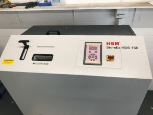 HSM StoreEx HDS 150 Hard Drive Shredder new price includes vat
