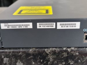 CISCO WS-C3560G-48PS-E 48x10/100/1000 Gigabit POE 4xSFP - Image 6