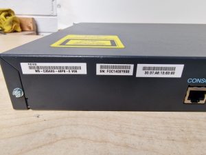 Cisco Catalyst 3560G Series PoE-48 48 Port 4 SFP ports - Image 6