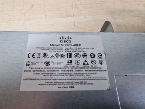 Cisco Meraki MS320-48FP 48 x Gigabit POE 4x10G SFP+ Ports UNCLAIMED - Image 8
