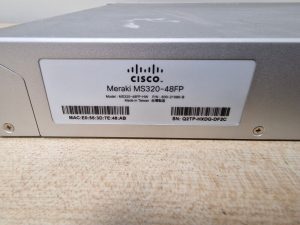 Cisco Meraki MS320-48FP 48 x Gigabit POE 4x10G SFP+ Ports UNCLAIMED - Image 9