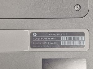 HP ProBook 11 EE G1 Notebook Pentium 3805U 4GB RAM 500GB HDD Faulty Battery - Image 11