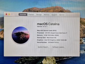 Apple Mac Mini (Late 2012) Intel Core i7 2.6GHz 3rd, 4GB RAM 120GB SSD +1TB HDD - Image 3