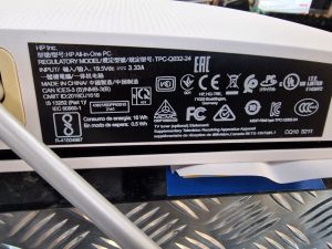 HP 24-E034NA All in One i3-7100U 7th Gen 2.40GHz 8GB RAM 1TB HDD fresh reload - Image 10