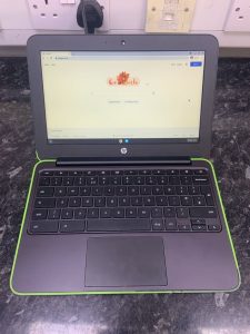 REFURBISHED HP CHROMEBOOK 11 G5 EE WITH CHARGER 4GB RAM 16GB SSD
